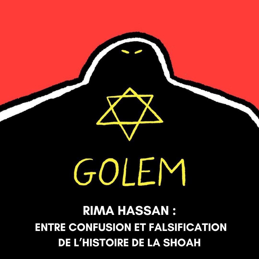 RIMA HASSAN : ENTRE CONFUSION ET FALSIFICATION DE L’HISTOIRE DE LA SHOAH — slide 1