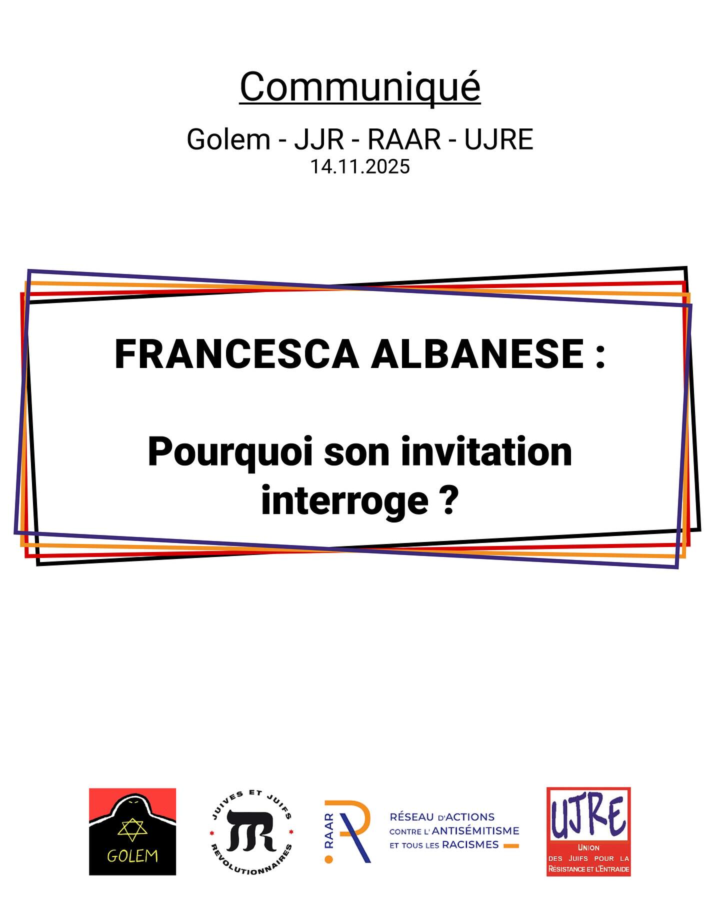 Francesca Albanese : pourquoi son invitation interroge — slide 1