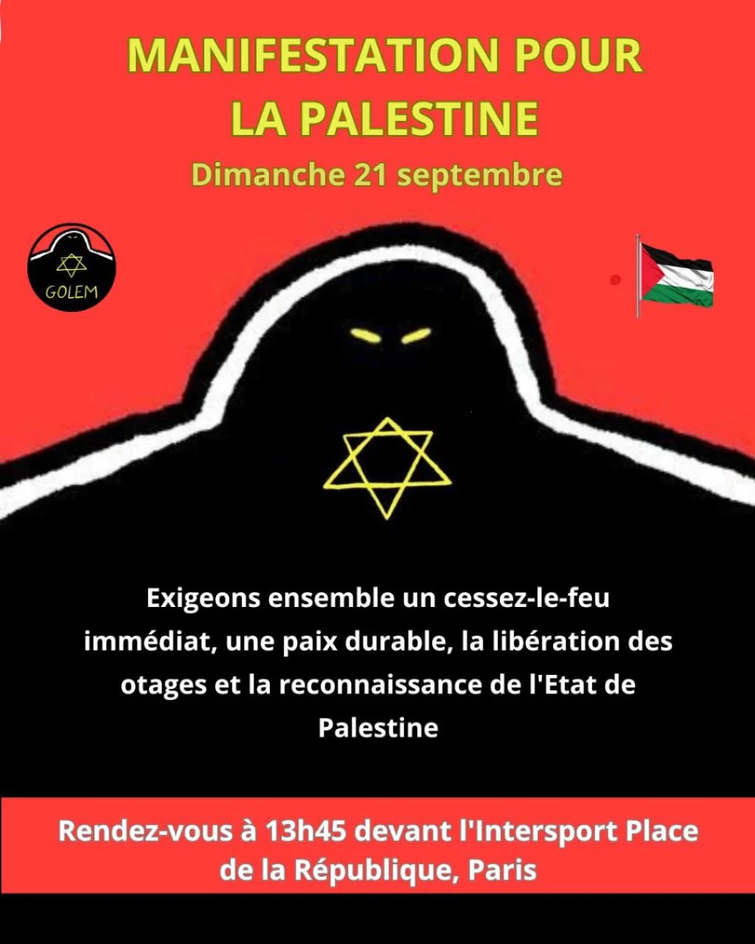 Manifestation du 21 septembre pour la Palestine — slide 1