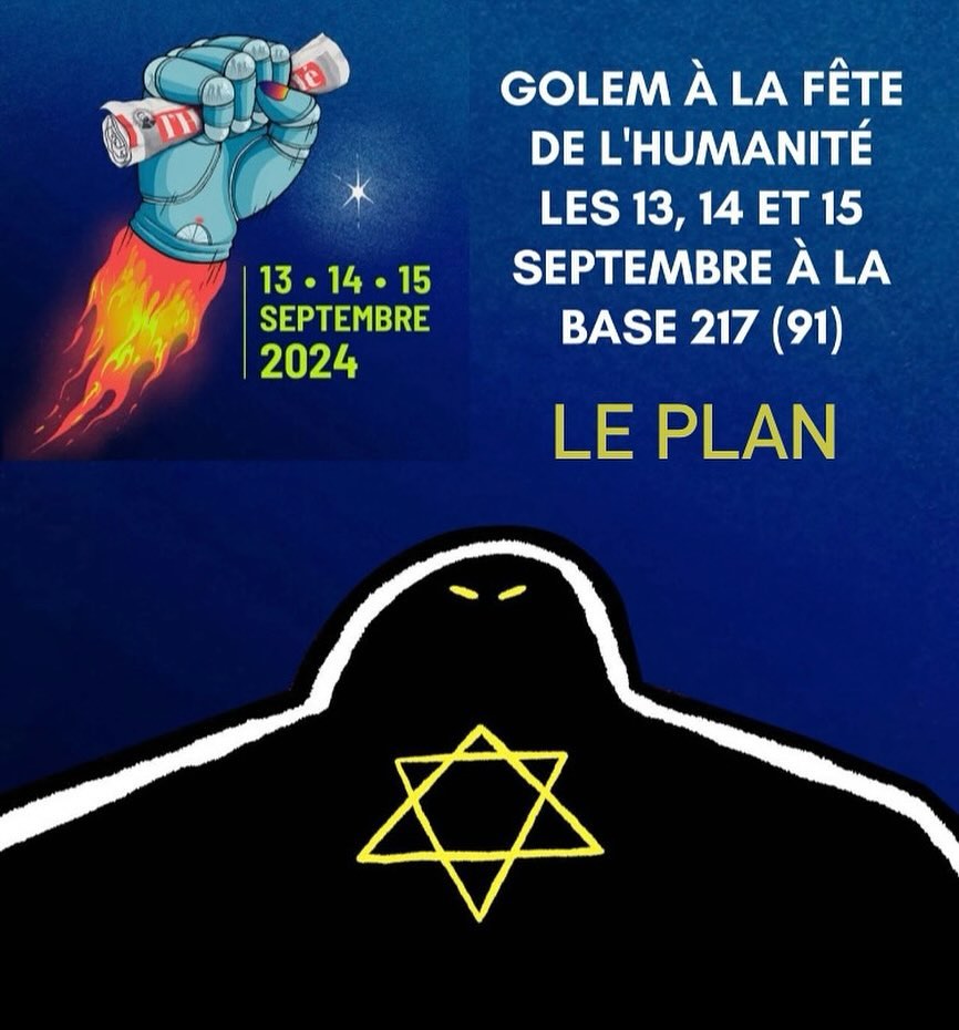 Localisation du stand à la Fête de l’Humanité — slide 1