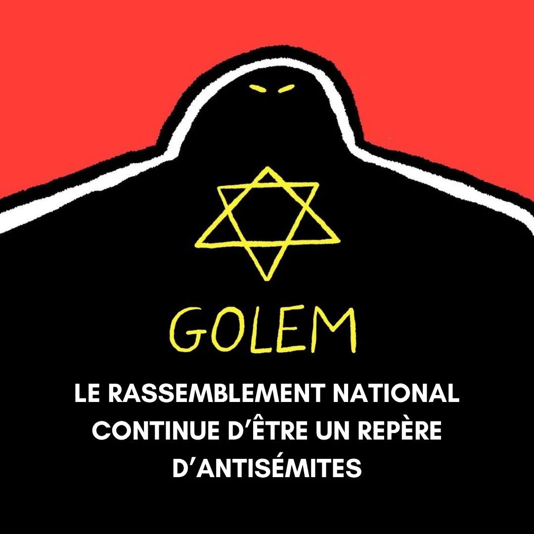 LE RASSEMBLEMENT NATIONAL CONTINUE D’ETRE UN REPERE D’ANTISEMITES — slide 1