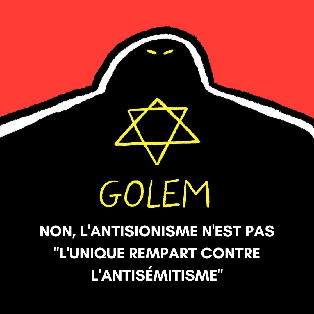 NON, L'ANTISIONISME N'EST PAS "L'UNIQUE REMPART CONTRE L'ANTISEMITISME" — slide 1