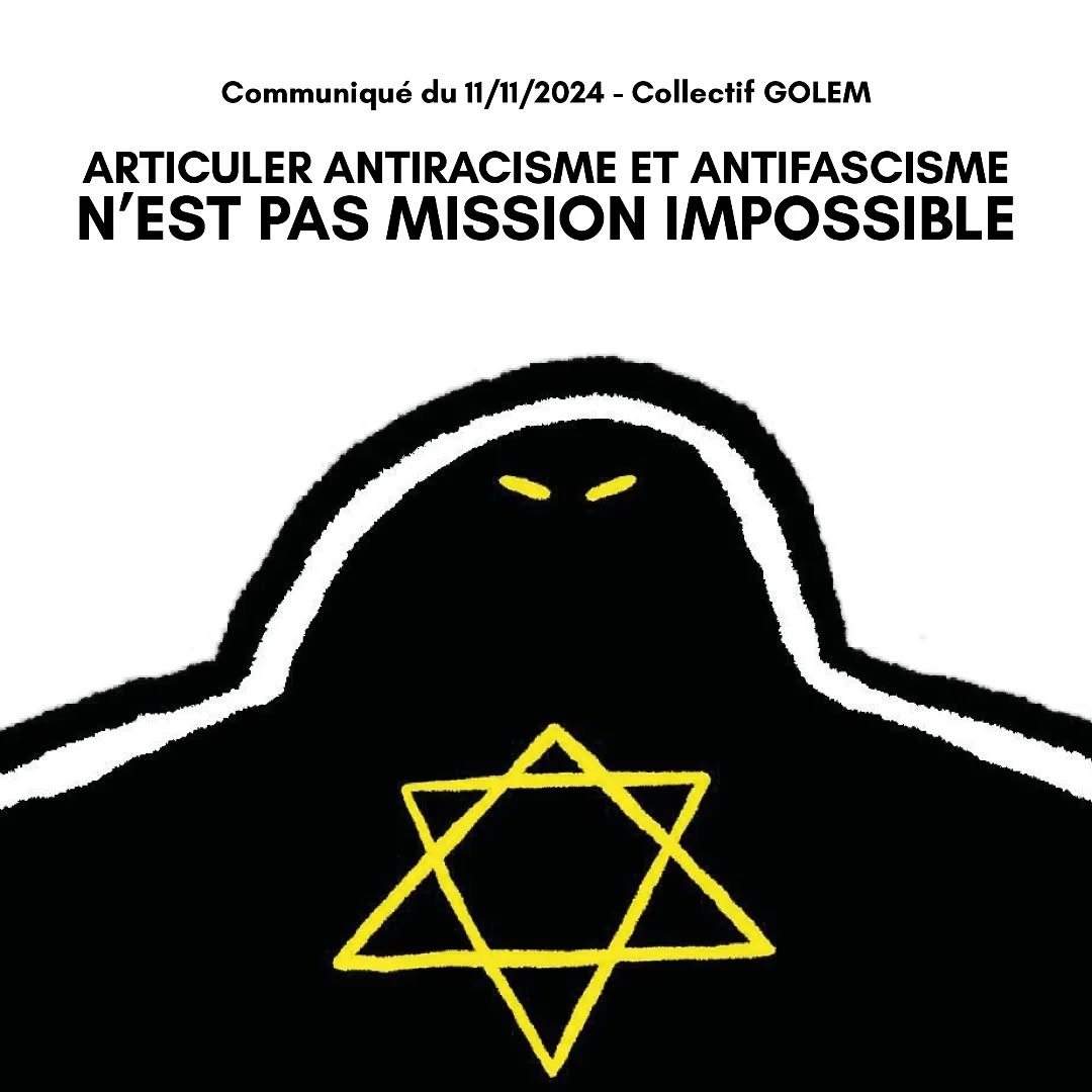 Communiqué du 11/11/2024 - Collectif GOLEM — slide 1