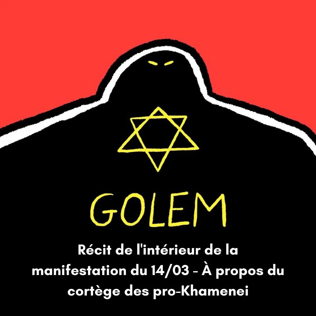 Récit de l'intérieur de la manifestation du 14/03 - A propos du cortége des pro-Khamenei — slide 1
