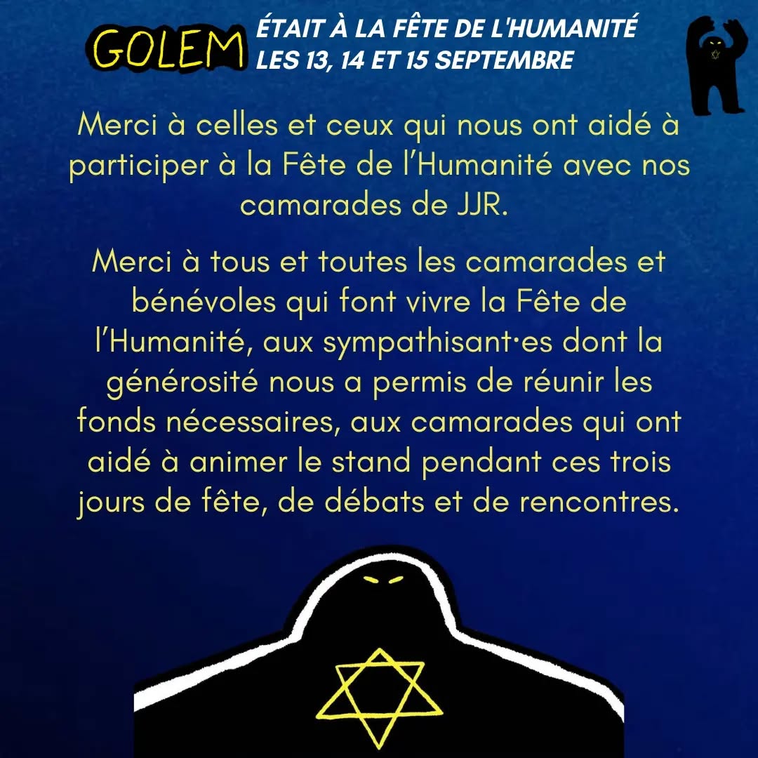 ETAIT A LA FETE DE L'HUMANITE GO L = el LES 13, 14 ET 15 SEPTEMBRE — slide 1